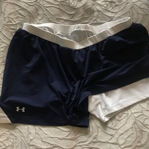 Under Armour workout shorts w/spandex